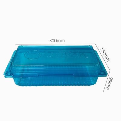 36 Years Experience Blue PET Plastic Container Clamshell Blister Packaging for Crabs