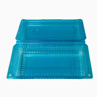 36 Years Experience Blue PET Plastic Container Clamshell Blister Packaging for Crabs