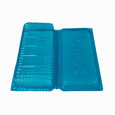 36 Years Experience Blue PET Plastic Container Clamshell Blister Packaging for Crabs