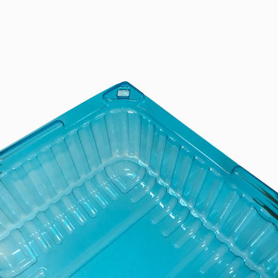 36 Years Experience Blue PET Plastic Container Clamshell Blister Packaging for Crabs