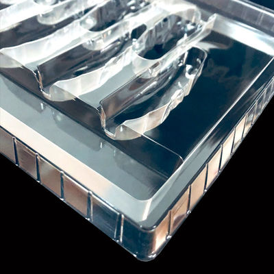 Transparent PET Plastic Packaging Tailored Disposable Blister Tray for Folding Knives