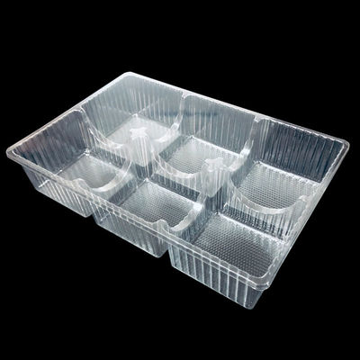 Customizable Shape Size SH-0123 Cold Resistant PET Blister Tray for Frozen Food Cakes
