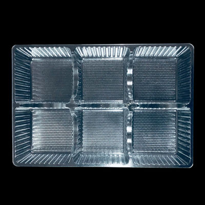 Customizable Shape Size SH-0123 Cold Resistant PET Blister Tray for Frozen Food Cakes