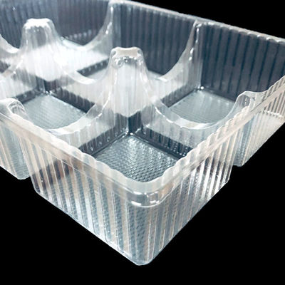 Customizable Shape Size SH-0123 Cold Resistant PET Blister Tray for Frozen Food Cakes