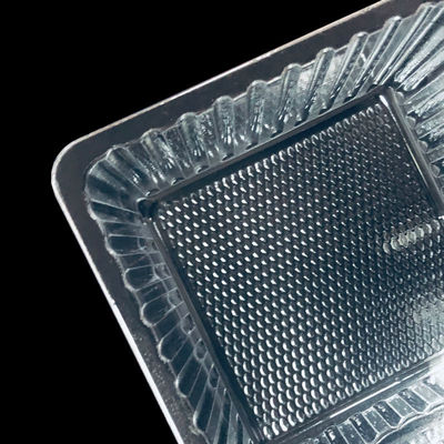 Customizable Shape Size SH-0123 Cold Resistant PET Blister Tray for Frozen Food Cakes