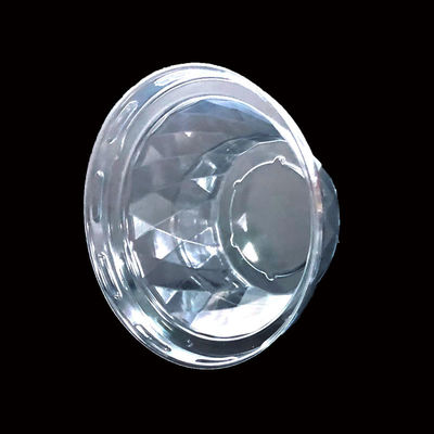 Clear PET Blister Cup Lid for Coffee Boba Milk Tea Yogurt Customizable Crystal Shape