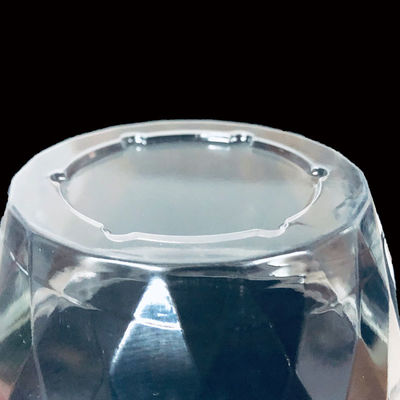 Clear PET Blister Cup Lid for Coffee Boba Milk Tea Yogurt Customizable Crystal Shape