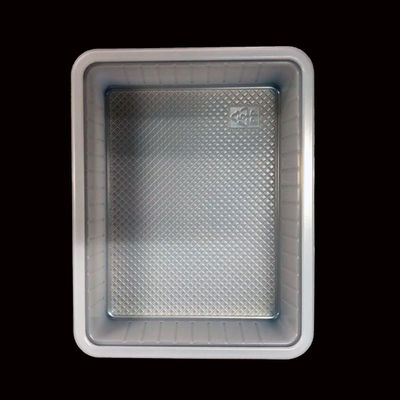 Nature White PP Blister Tray for Bakery Rice Cake Customizable Microwavable Packaging