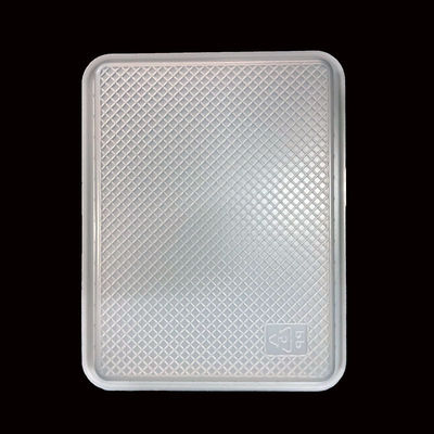Nature White PP Blister Tray for Bakery Rice Cake Customizable Microwavable Packaging