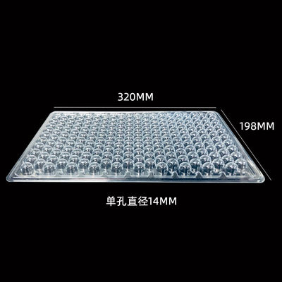 Class 100 Clear PET Blister Tray Molded Tray for Contact Lenses and Optical Parts