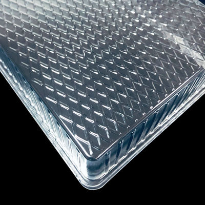 Clear PET Plastic Boxes Blister Tray for Bread Bakery Muffin Cake Salad Customized