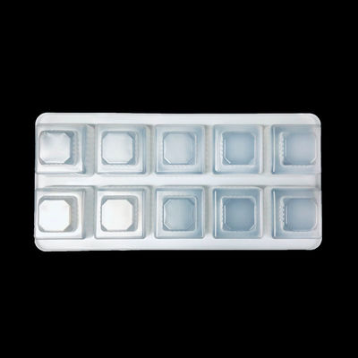 39000SQM Production Area Custom Eight Sections PP Blister Tray For Mini Cake Cupcake