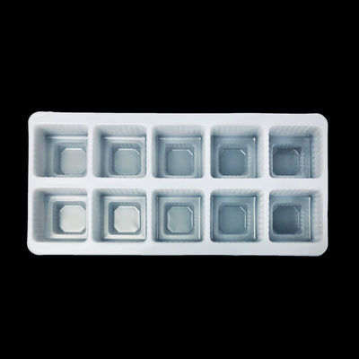 39000SQM Production Area Custom Eight Sections PP Blister Tray For Mini Cake Cupcake
