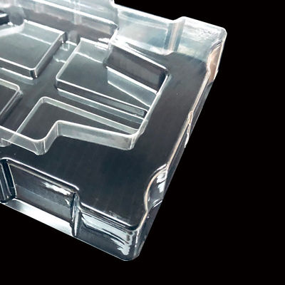 Blister Packaging Customized Clear PET Molded Plastic Insert Tray for Electronic Parts