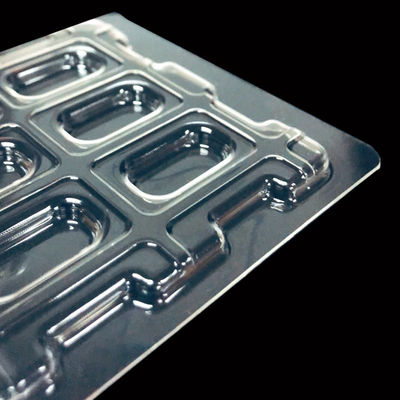 Clear PET Blister Tray Stackable and Customized for Electronic Components Packaging