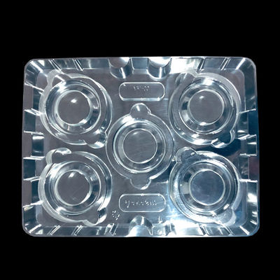 Customized Stackable Clear PET Molded Tray for Hardware Semiconductor Components