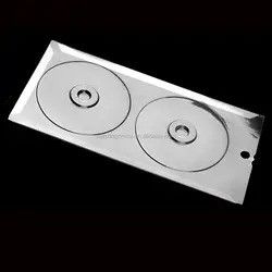 PET/PVC/PS/PP Customized Triple Folding Sliding Paper Card Blister Packaging for Coins