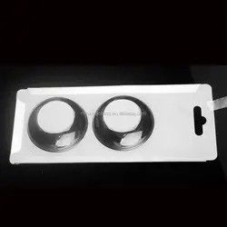 PET/PVC/PS/PP Customized Triple Folding Sliding Paper Card Blister Packaging for Coins