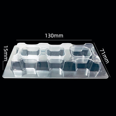 Customized Face Seal Blister for Electronic Components Class 100 PET Plastic Packaging