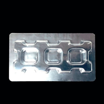 Customized Face Seal Blister for Electronic Components Class 100 PET Plastic Packaging