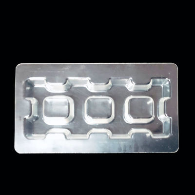 Customized Face Seal Blister for Electronic Components Class 100 PET Plastic Packaging