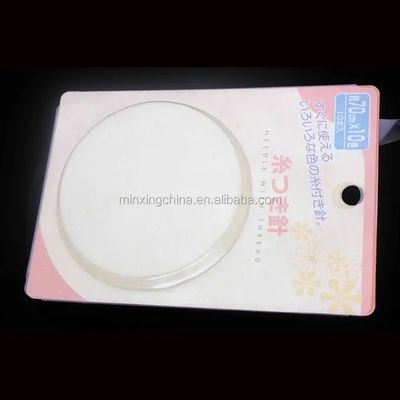 PET/PVC/PS/PP Customized Triple Folding Sliding Paper Card Blister Packaging for Coins