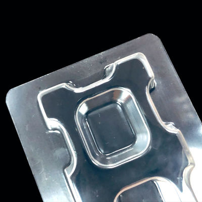 Customized Face Seal Blister for Electronic Components Class 100 PET Plastic Packaging
