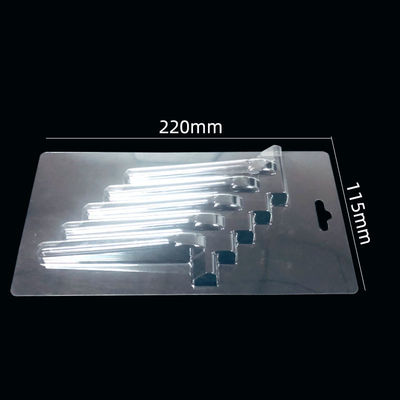 ISO9001 ISO14001 Approved Clear PET Sealing Blister Packaging for Personal Care Supplies