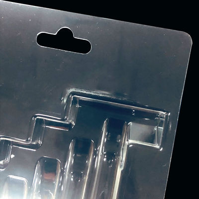 ISO9001 ISO14001 Approved Clear PET Sealing Blister Packaging for Personal Care Supplies