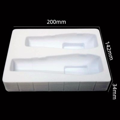 Custom White PVC Flocking Box MOQ 10000 PCs for Customized Packaging of Skin Care Set
