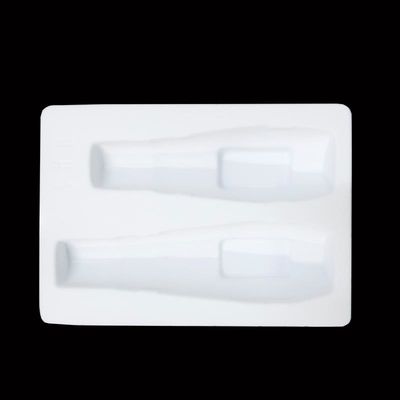 Custom White PVC Flocking Box MOQ 10000 PCs for Customized Packaging of Skin Care Set