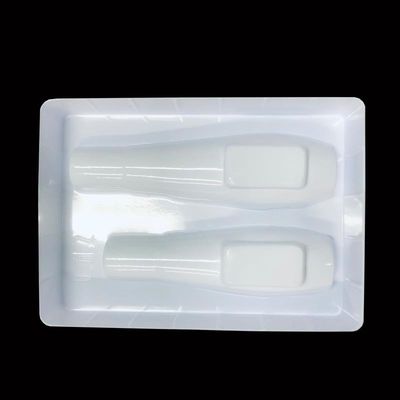 Custom White PVC Flocking Box MOQ 10000 PCs for Customized Packaging of Skin Care Set