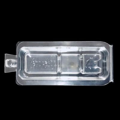Antistatic Treatment PET Buttoned Blister Clamshell for Customizable Earphone Components